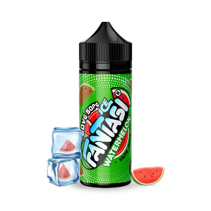 456535 Watermelon Ice 50/50 E Liquid Fantasi